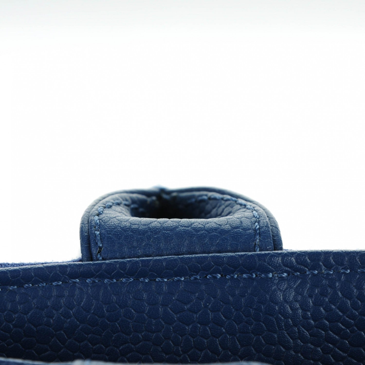 Chanel Canvas Caviar Tassel Tote Dark Blue 11 of 12