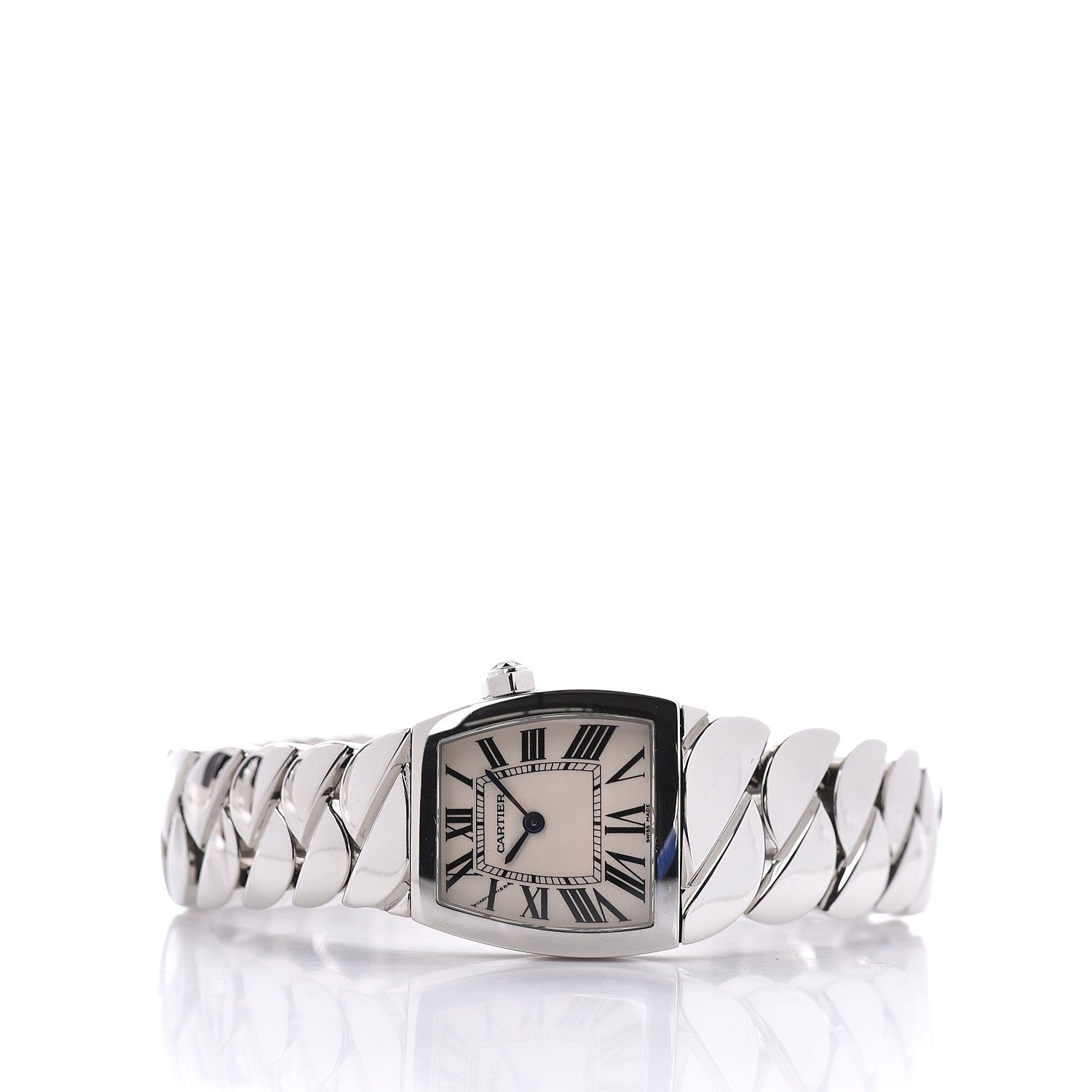 Cartier Stainless Steel 22mm La Dona Quartz Watch 3 of 9