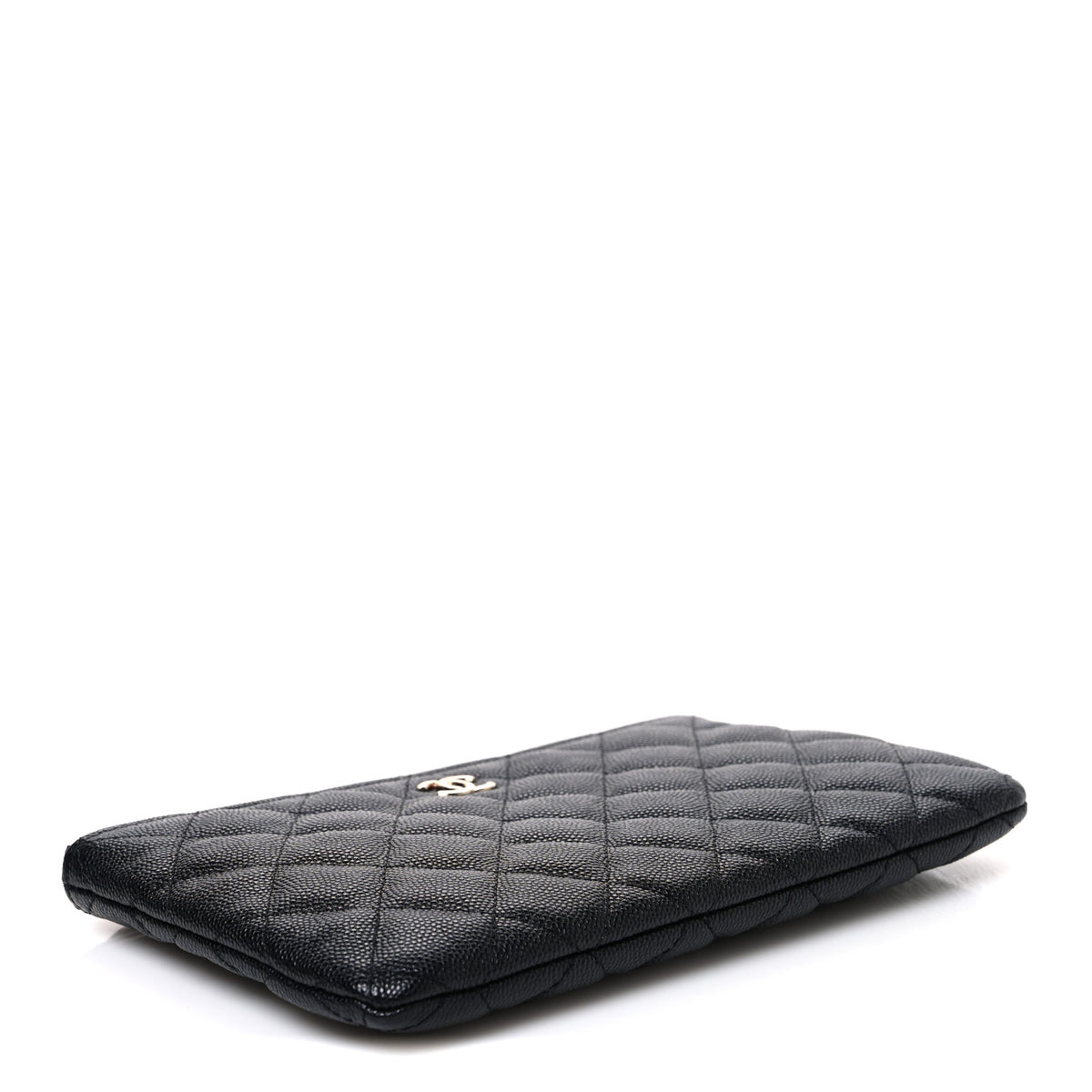 Chanel Caviar Quilted Cosmetic Case Black 4 of 8