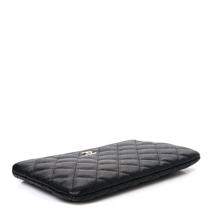 Chanel Caviar Quilted Cosmetic Case Black 4 of 8