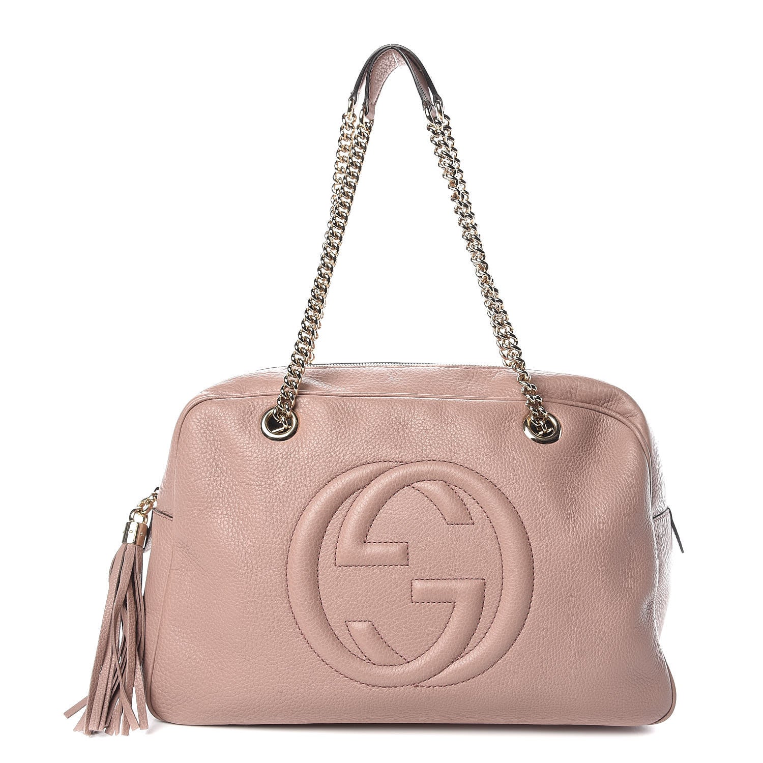 Gucci Cellarius Calfskin Medium Soho Bowler Dark Cipria 1 of 13