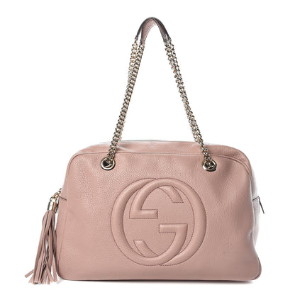 Gucci Cellarius Calfskin Medium Soho Bowler Dark Cipria 1 of 13