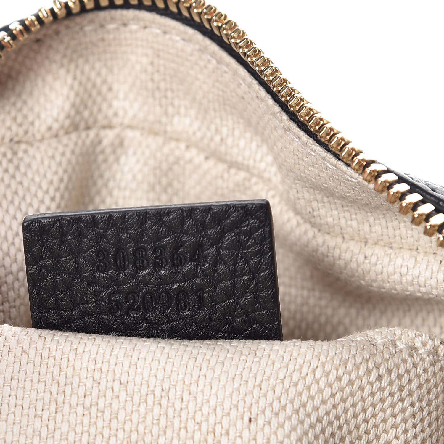 Gucci Pebbled Calfskin Small Soho Disco Bag Black 7 of 8
