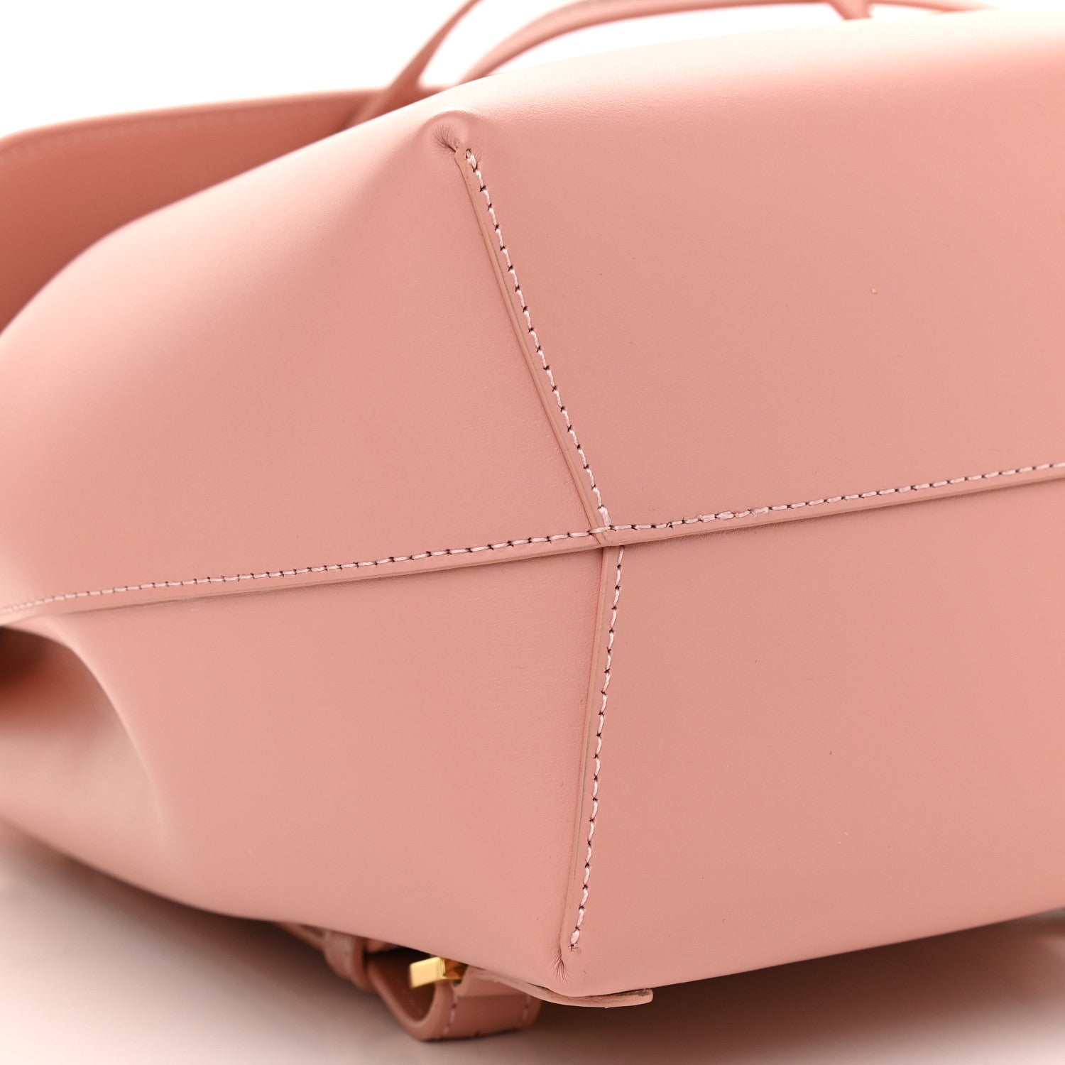 Mansur Gavriel Vegetable Tanned Calfskin Mini Backpack Blush 8 of 9