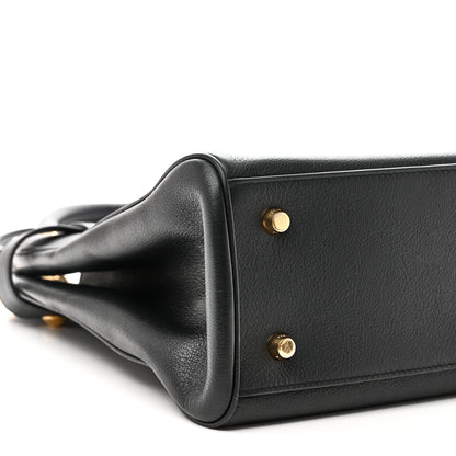 Celine Supple Calfskin Medium Annabel Black 8 of 9