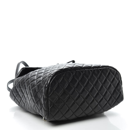 Chanel Lambskin Quilted Large Urban Spirit Backpack Black 4 of 10