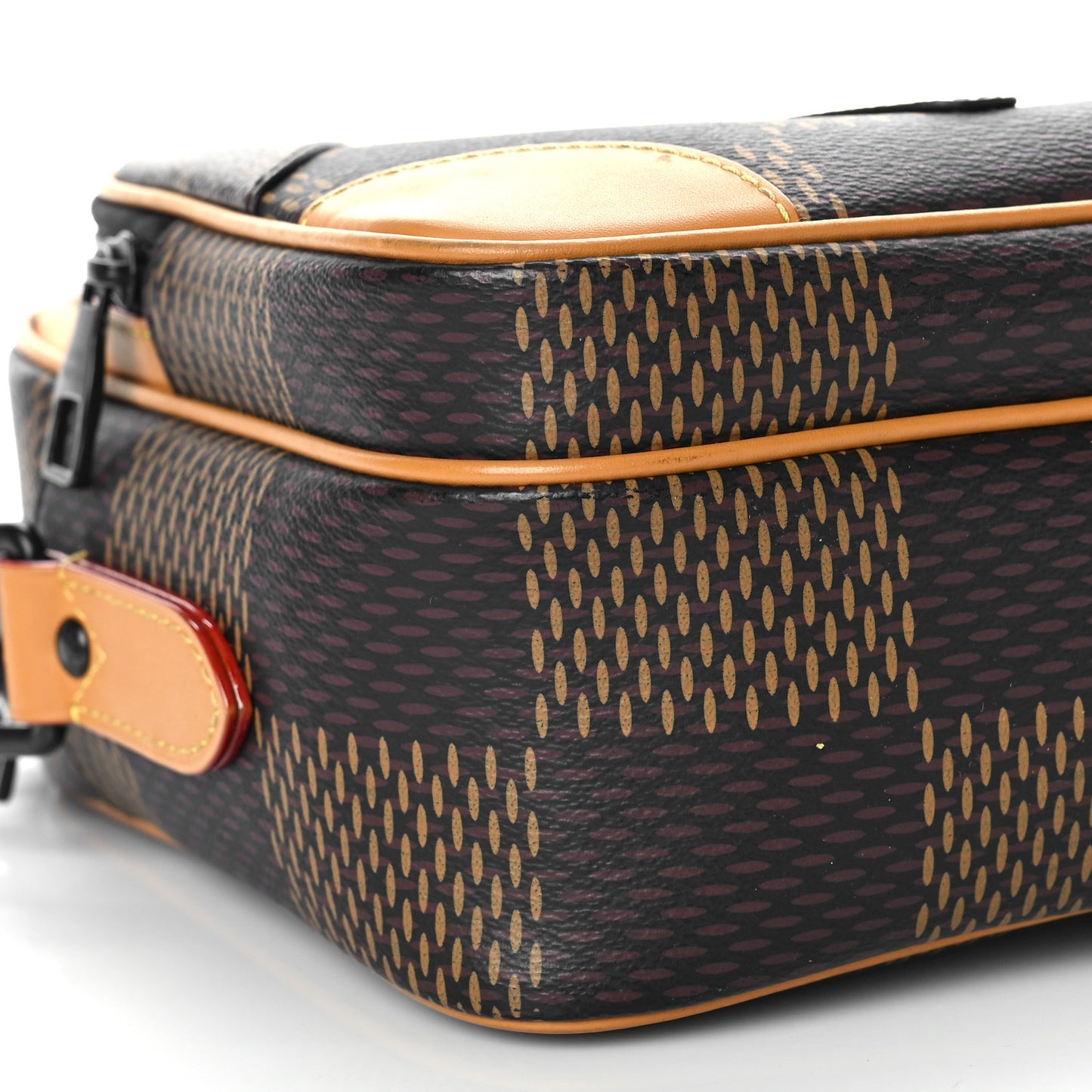 X NIGO Giant Damier Ebene Monogram Nil Messenger