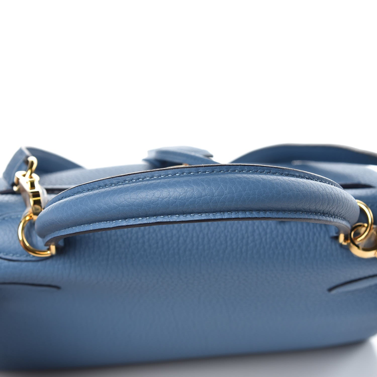 Hermes Togo Kelly Retourne 25 Azur 25 of 31