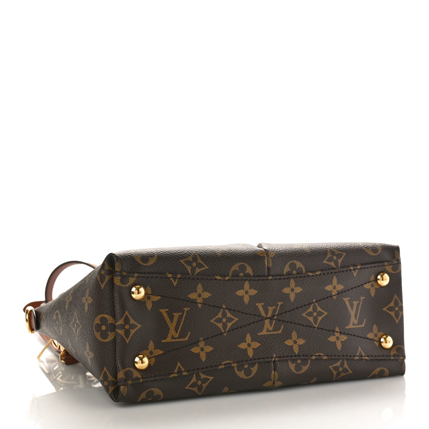 Louis Vuitton Monogram V Tote MM Black 4 of 8