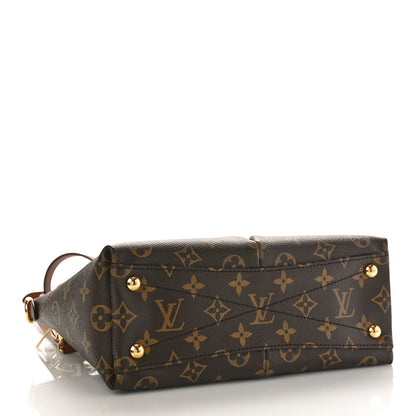 Louis Vuitton Monogram V Tote MM Black 4 of 8