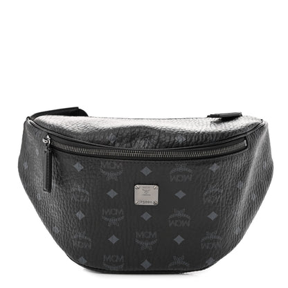 MCM Visetos Stark Belt Bag Black 1 of 11