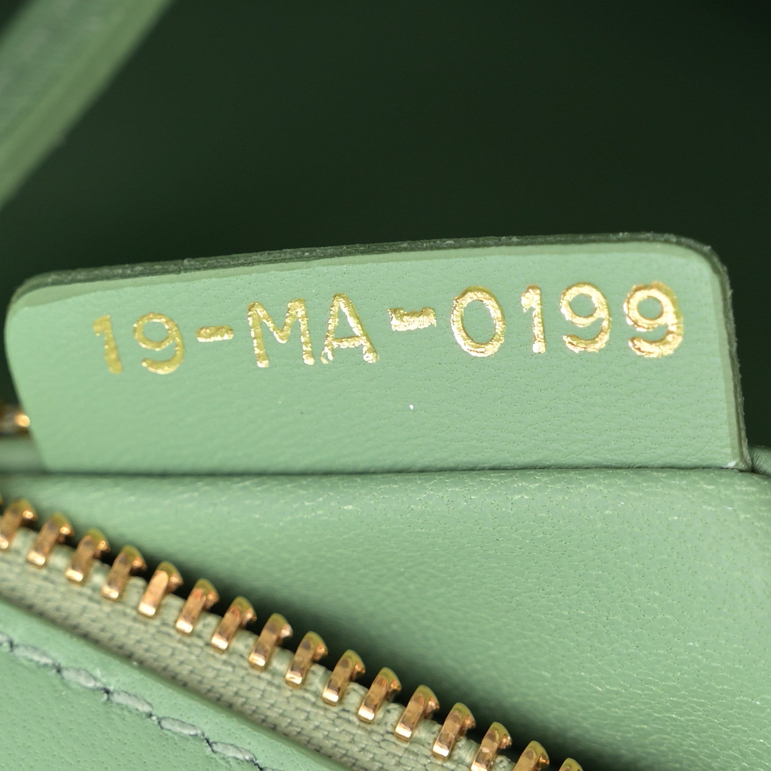 Christian Dior Smooth Calfskin 30 Montaigne Flap Bag Mint Green 7 of 11