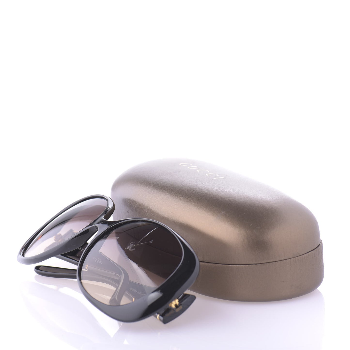 Acetate Horsebit Sunglasses GG3536/S Black