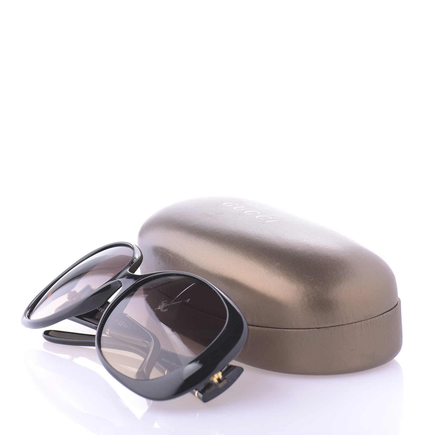 Gucci Acetate Horsebit Sunglasses GG3536/S Black 9 of 9