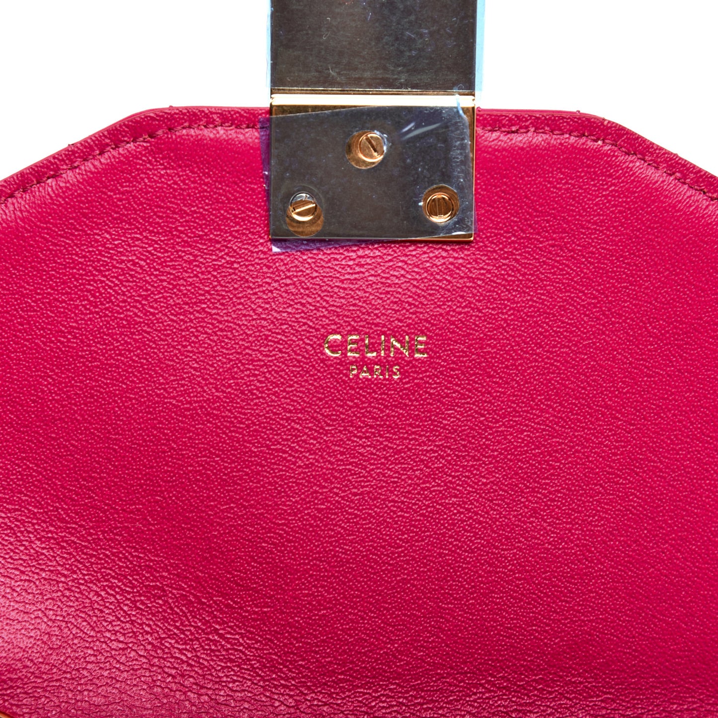 Calfskin Quilted Small C Bag Pink
