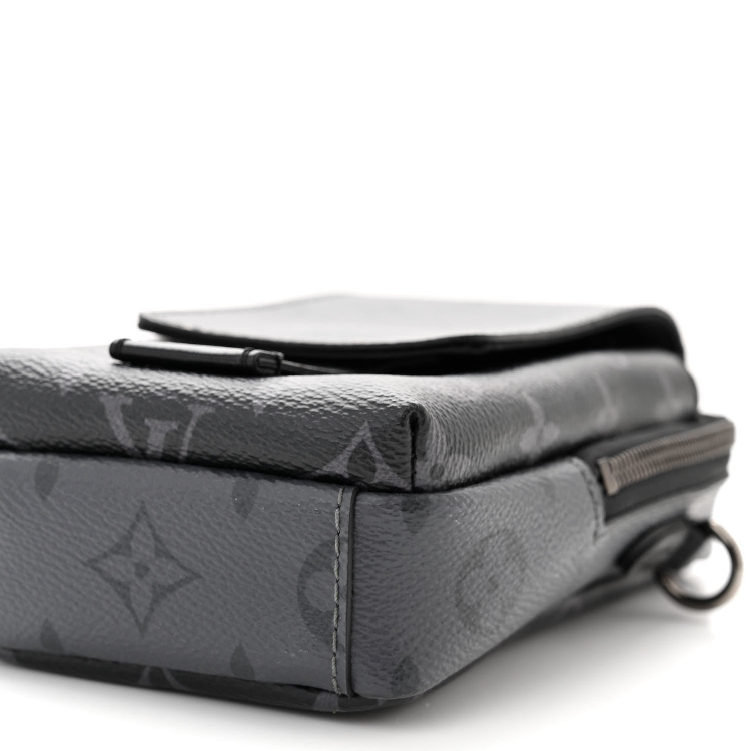 Louis Vuitton Monogram Eclipse Reverse Double Phone Pouch NM 9 of 10