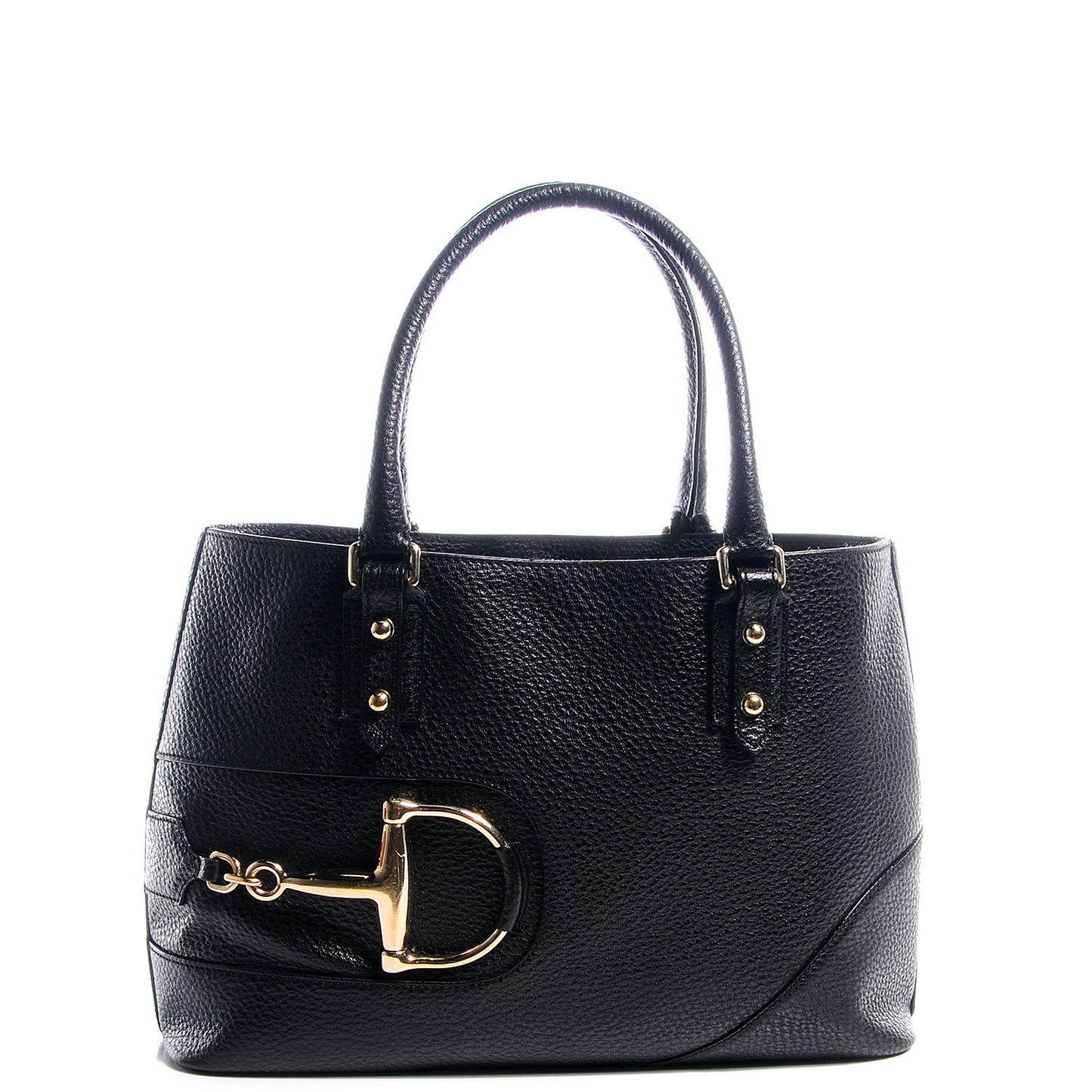 Leather Hasler Tote Black