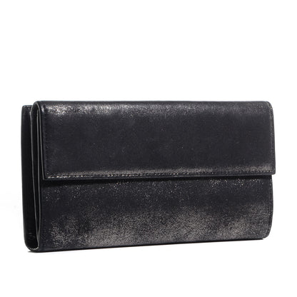 Balenciaga Calfskin Milkyway Papier Money Wallet Black 3 of 10
