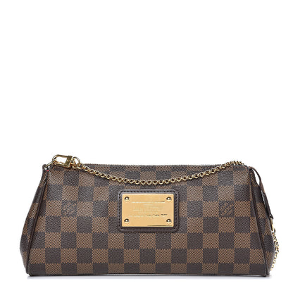 Louis Vuitton Damier Ebene Eva Clutch 1 of 10