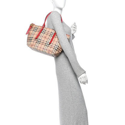 Burberry Haymarket Check Small Salisbury Tote Bright Rose 2 of 10