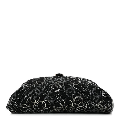 Chanel Tweed Strass Pudong Clutch Black 1 of 7