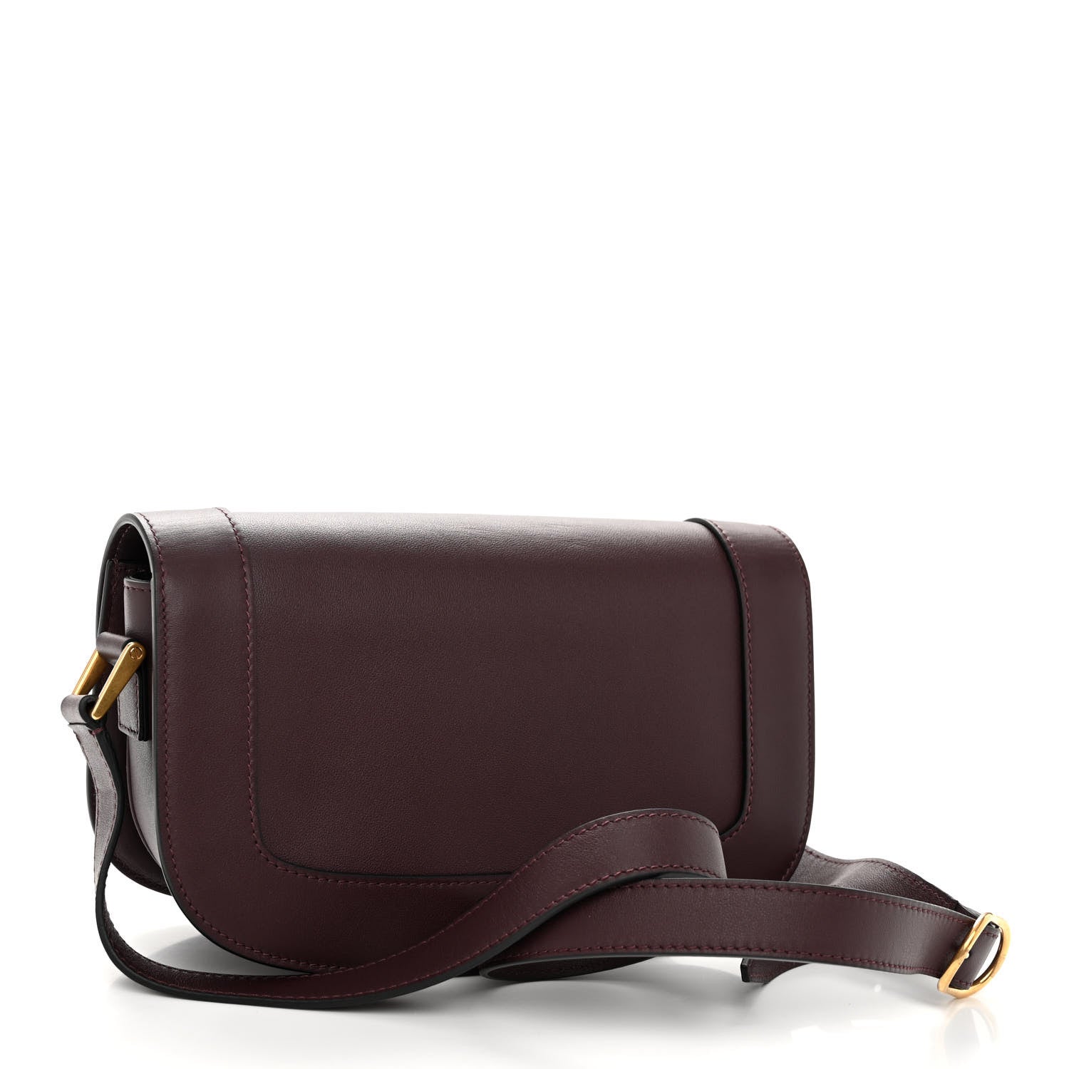 Valentino Garavani Smooth Calfskin Supervee Shoulder Bag Rubin 3 of 9