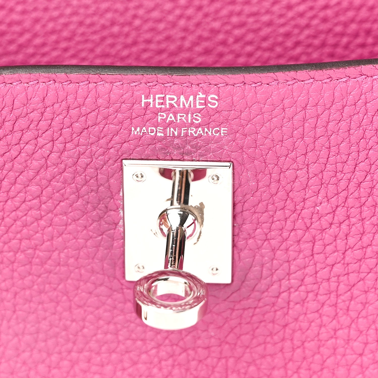 Hermes Togo Kelly Retourne 25 Rose Pourpre 6 of 10