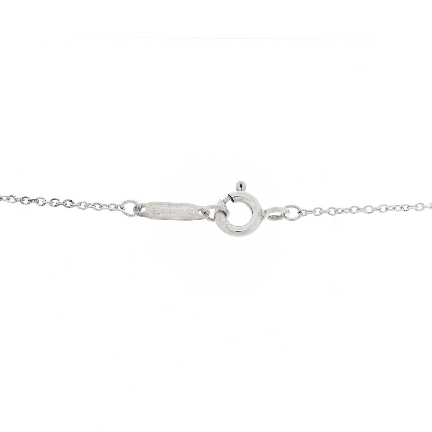 Sterling Silver Rubedo 1837 Interlocking Circles Pendant Necklace