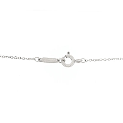 Tiffany Sterling Silver Rubedo 1837 Interlocking Circles Pendant Necklace 4 of 5