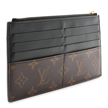 Louis Vuitton Monogram Slim Purse Black 3 of 6