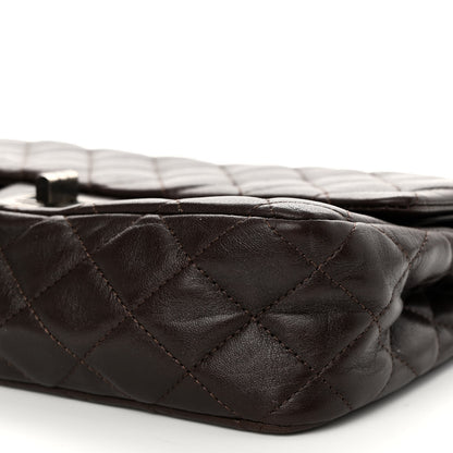 Chanel Goatskin Quilted 2.55 Reissue 225 Flap Dark Brown 10 of 14