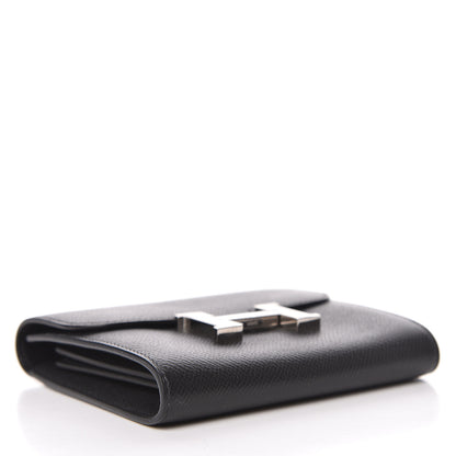 Hermes Epsom Constance Short Wallet Black 4 of 9