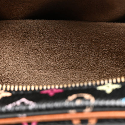 Louis Vuitton Monogram Multicolor Trousse Wapity Black 6 of 6