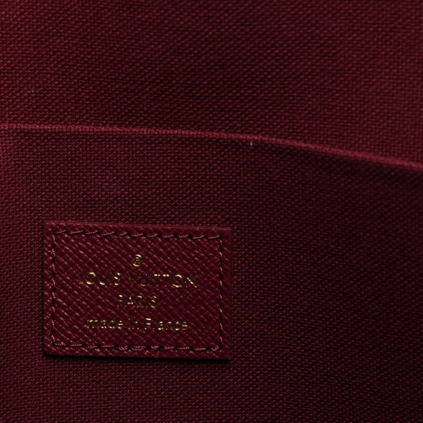 Monogram Pochette Felicie Chain Wallet Fuchsia