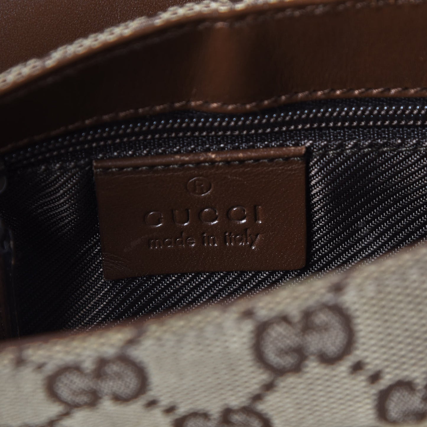 GG Monogram Flight Belt Bag Dark Brown