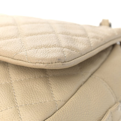 Chanel Caviar Quilted Jumbo Easy Flap Beige 13 of 13