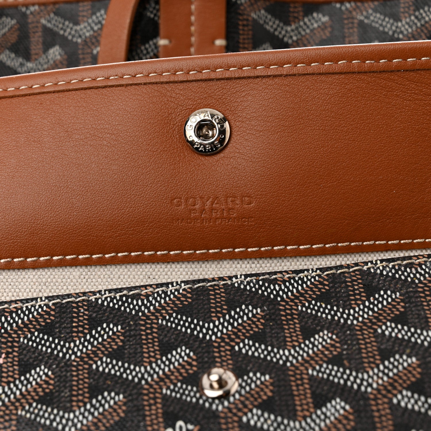 Goyard Goyardine Saint Louis PM Black Gold 7 of 27