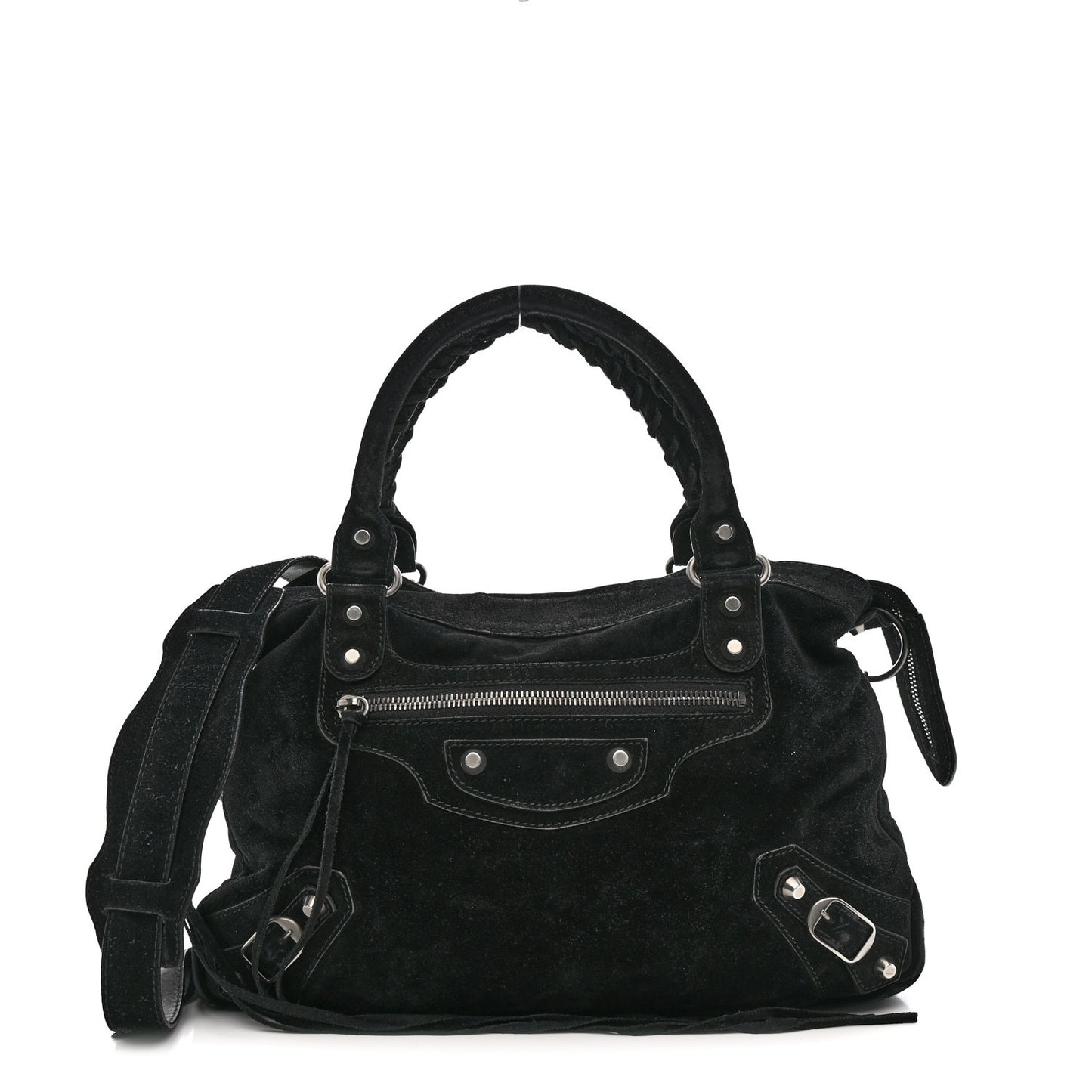 Baby Daim Suede Classic Hardware Town Black
