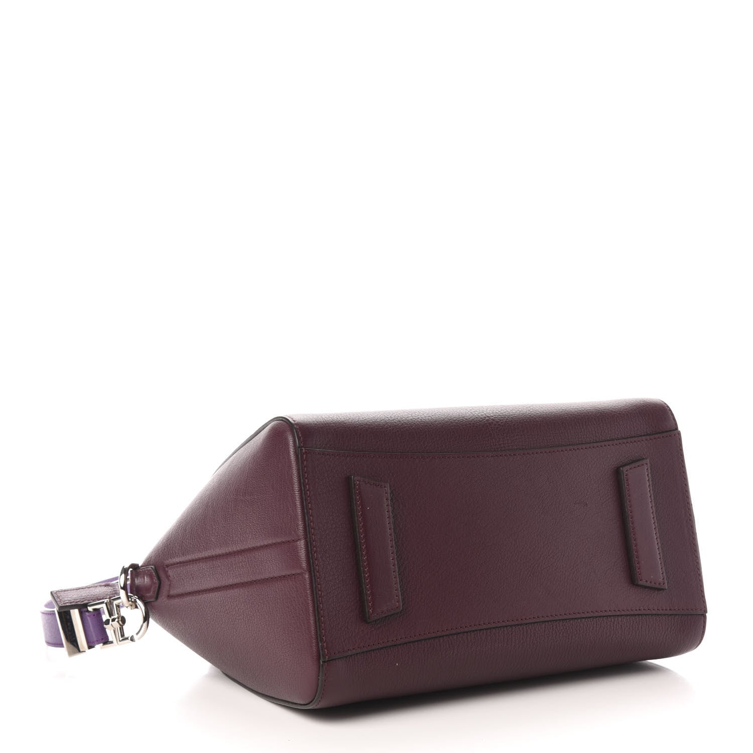 Givenchy Sugar Goatskin Small Tri-Color Antigona Oxblood Violet Orange 5 of 11
