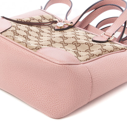 Gucci Monogram Small Bree Tote Beige Soft Pink 4 of 8