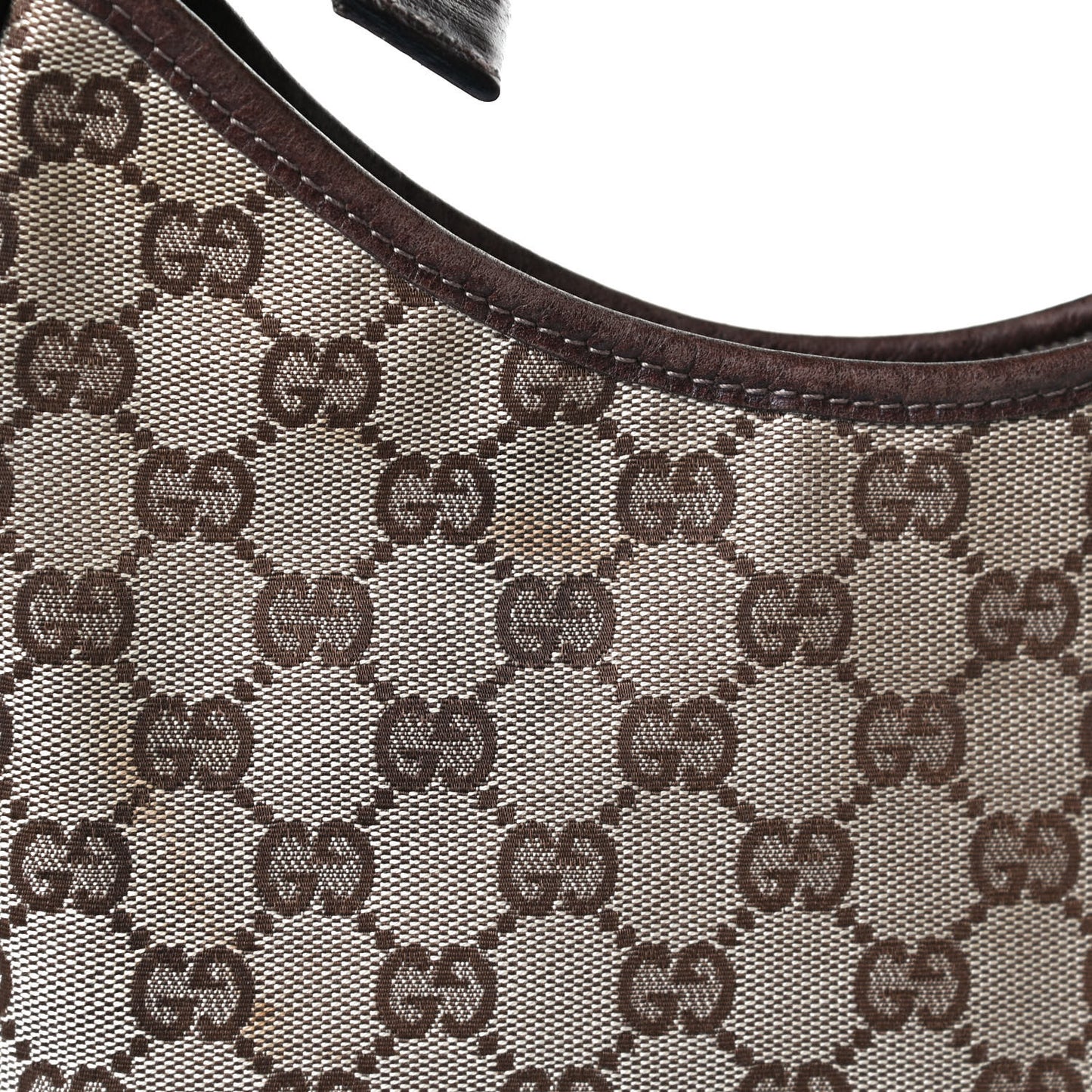 Monogram Medium Abbey D Ring Hobo Brown