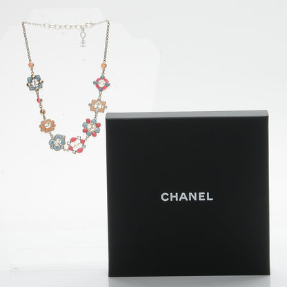 Chanel Resin Gripoix Poured Glass Pearl Necklace Multicolor 5 of 5
