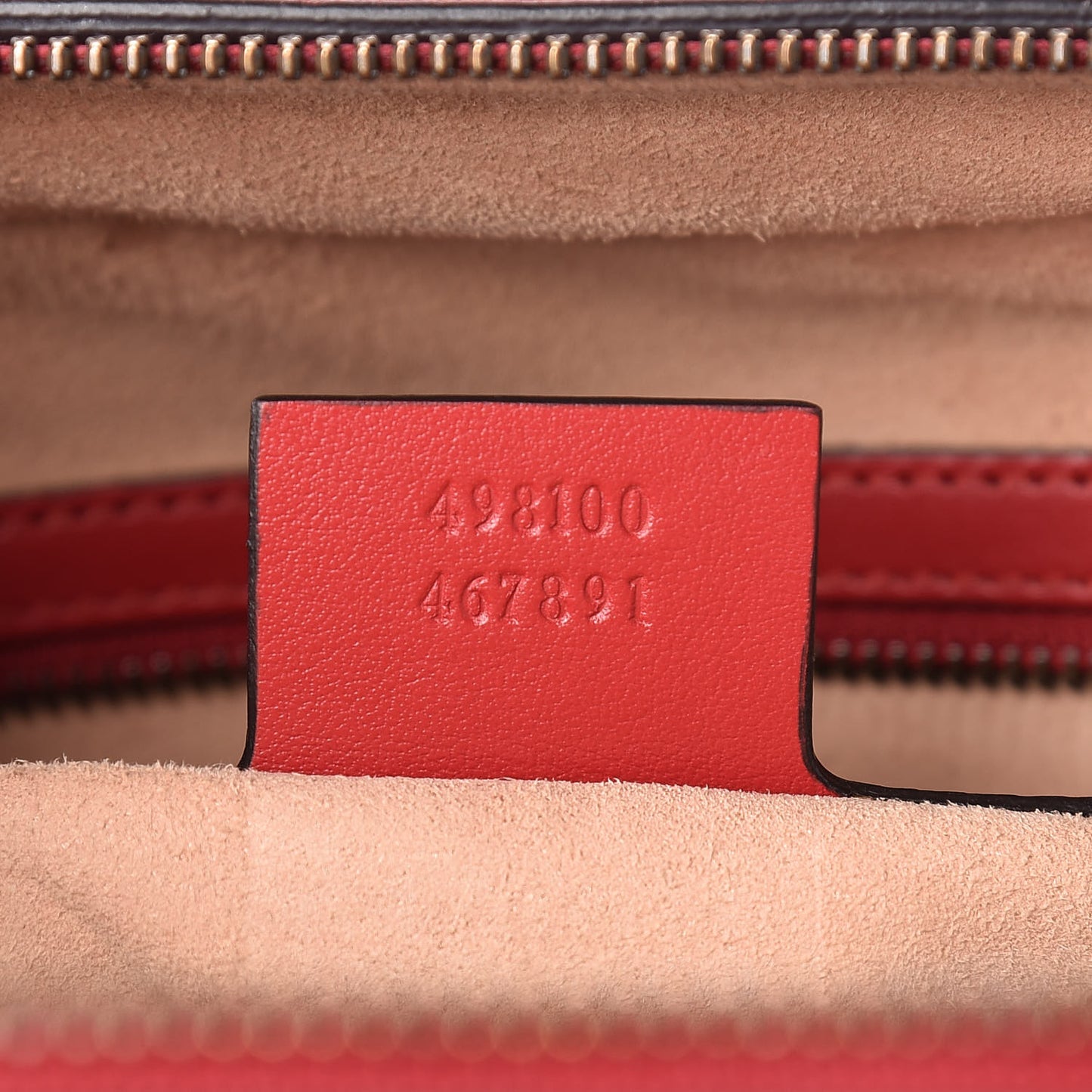 Calfskin Matelasse Sylvie Web Small GG Marmont Top Handle Shoulder Bag Hibiscus Red