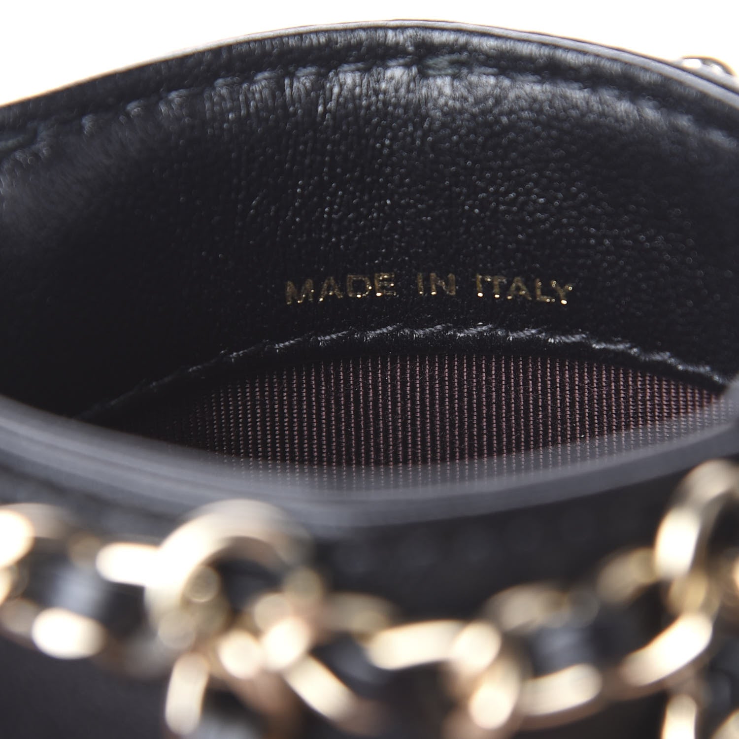 Chanel Lambskin Tech Me Out Clutch With Chain Black 5 of 11
