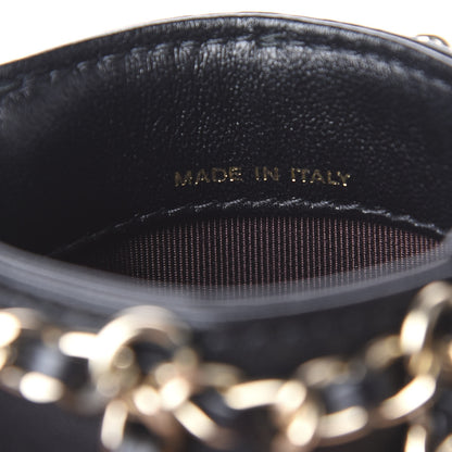 Chanel Lambskin Tech Me Out Clutch With Chain Black 5 of 11