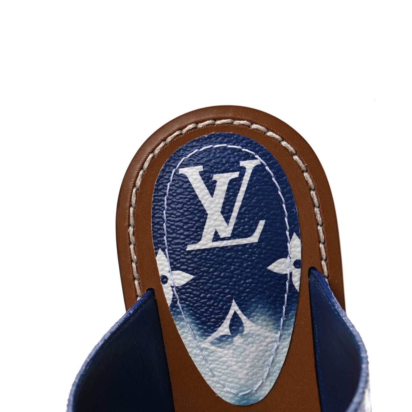 Monogram Escale Palma Sandals 38.5 Blue