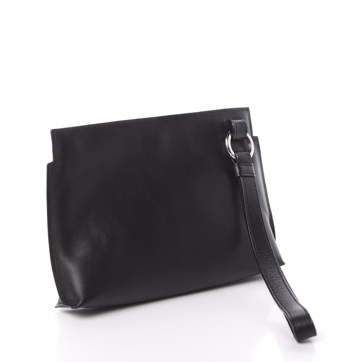 Loewe Calfskin T Pouch Black 3 of 6
