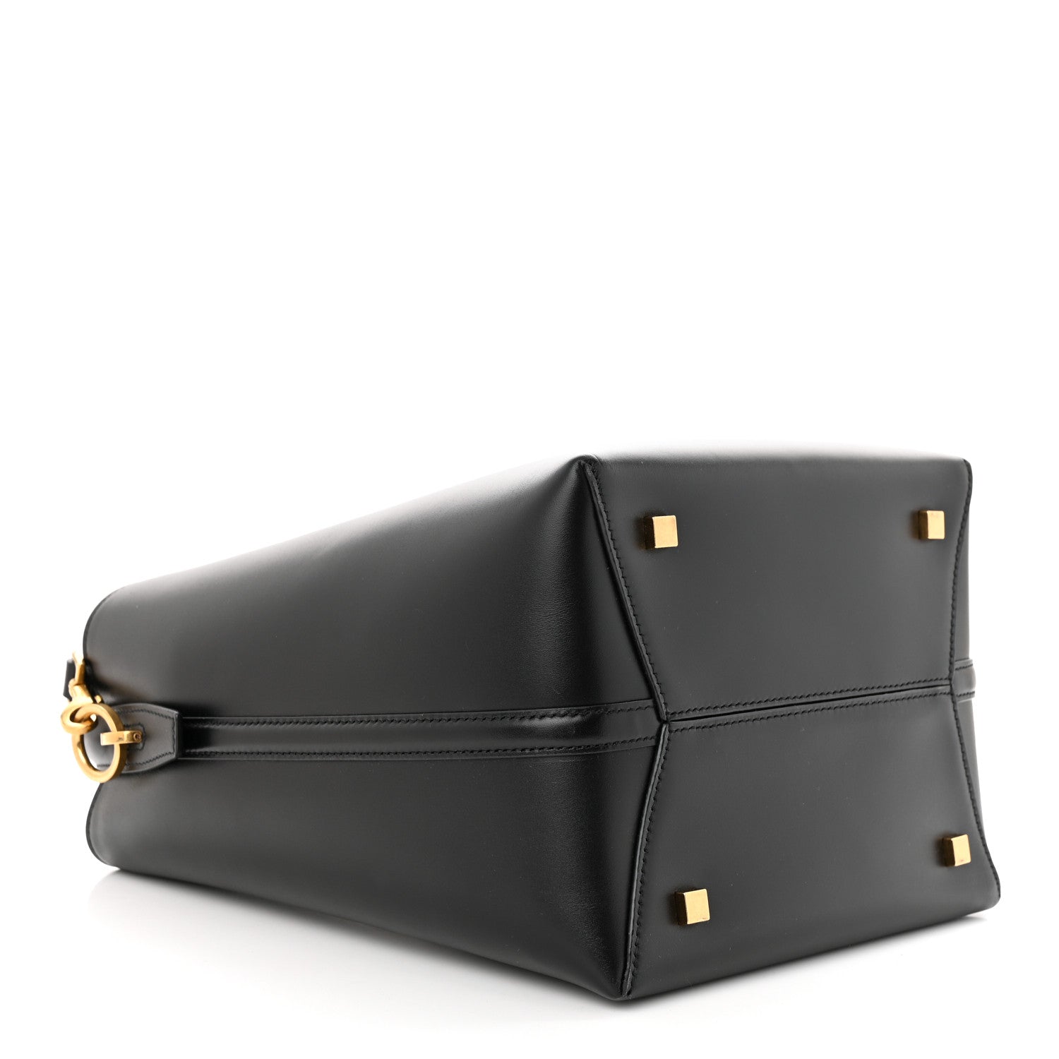 Saint Laurent Shiny Calfskin Le 37 Bucket Bag Black 5 of 11