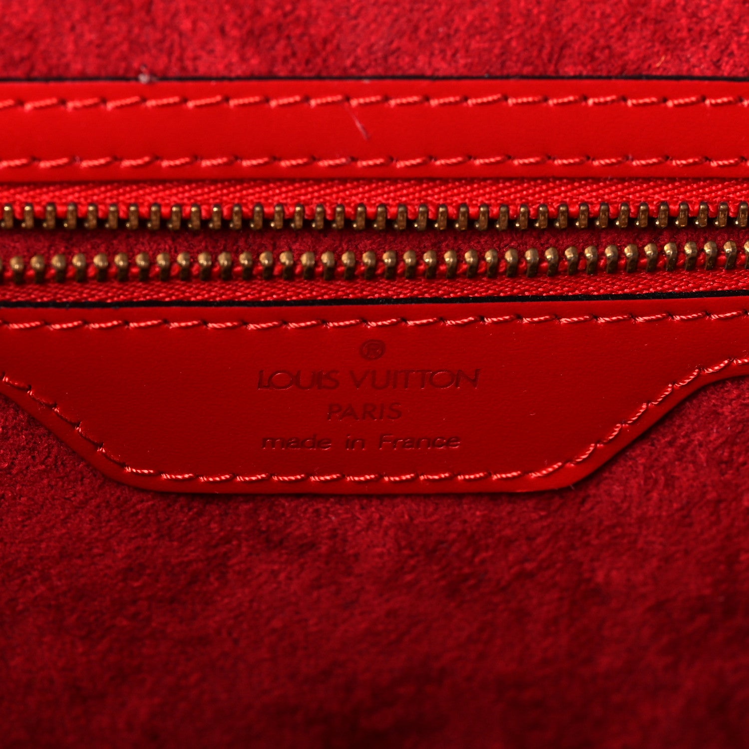 Louis Vuitton Epi Saint Jacques GM Castillan Red 6 of 9