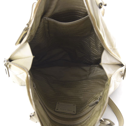 Prada Nappa New Look Tote Talco 5 of 11